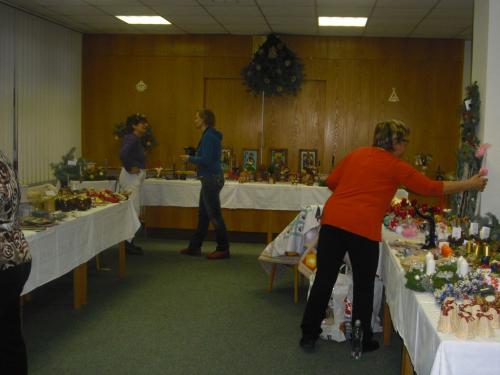 Zahájení adventu, vánoční výstavka 2012